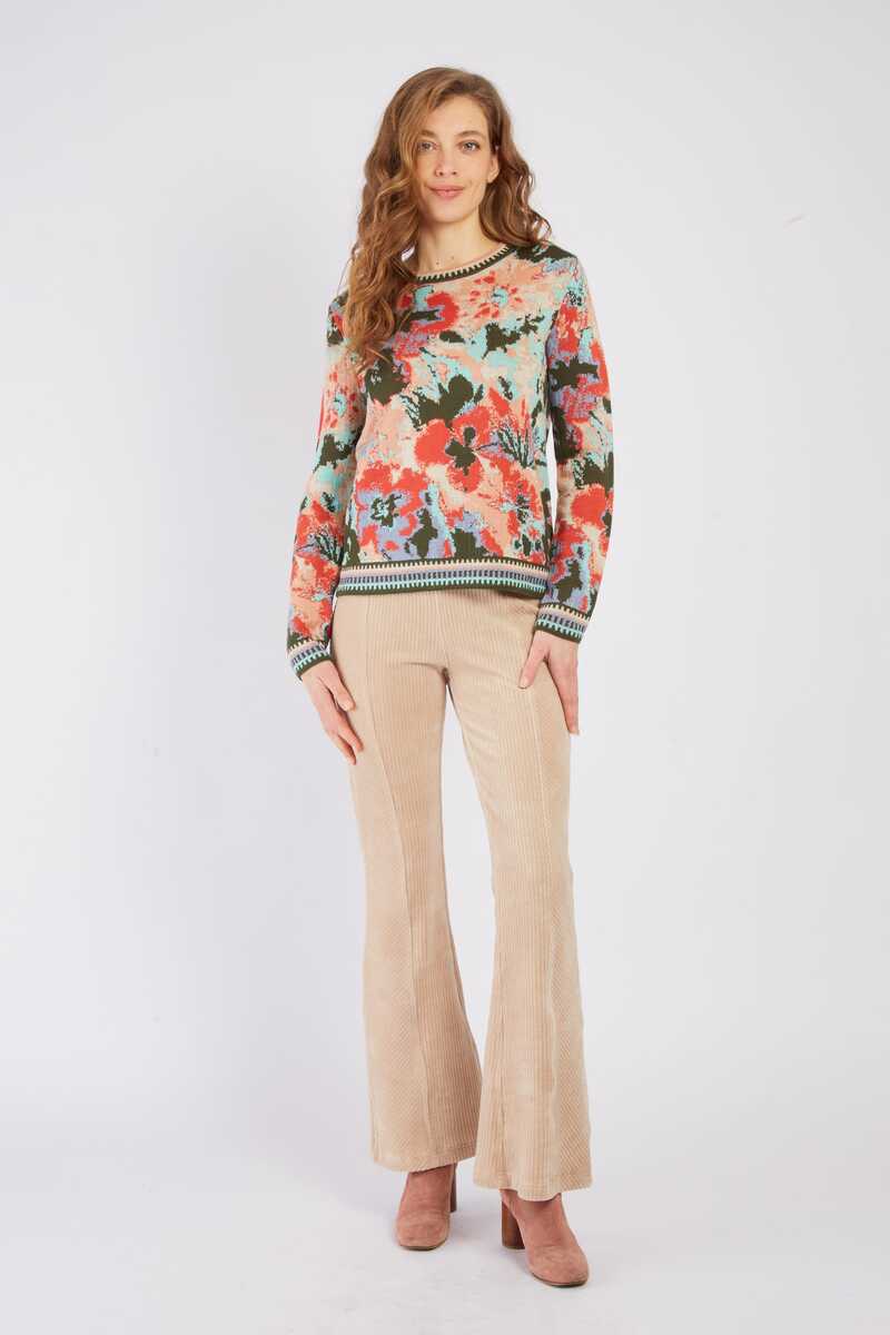 PANTALÓN DE PANA FJORD COLOR CRUDO 2